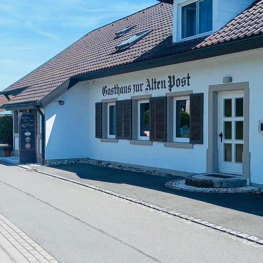Gasthaus Zur Alten Post Hemmenhofen Esterno foto