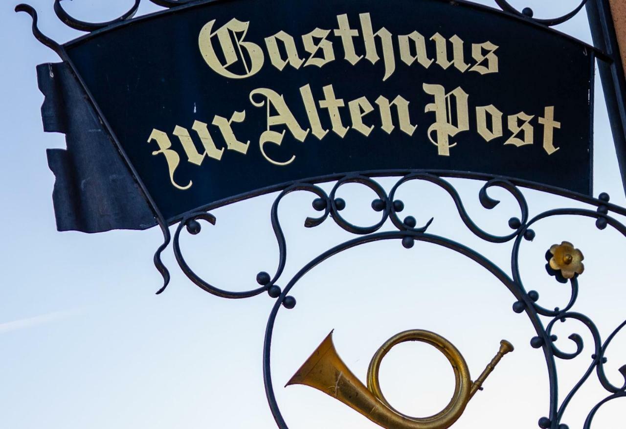 Gasthaus Zur Alten Post Hemmenhofen Esterno foto